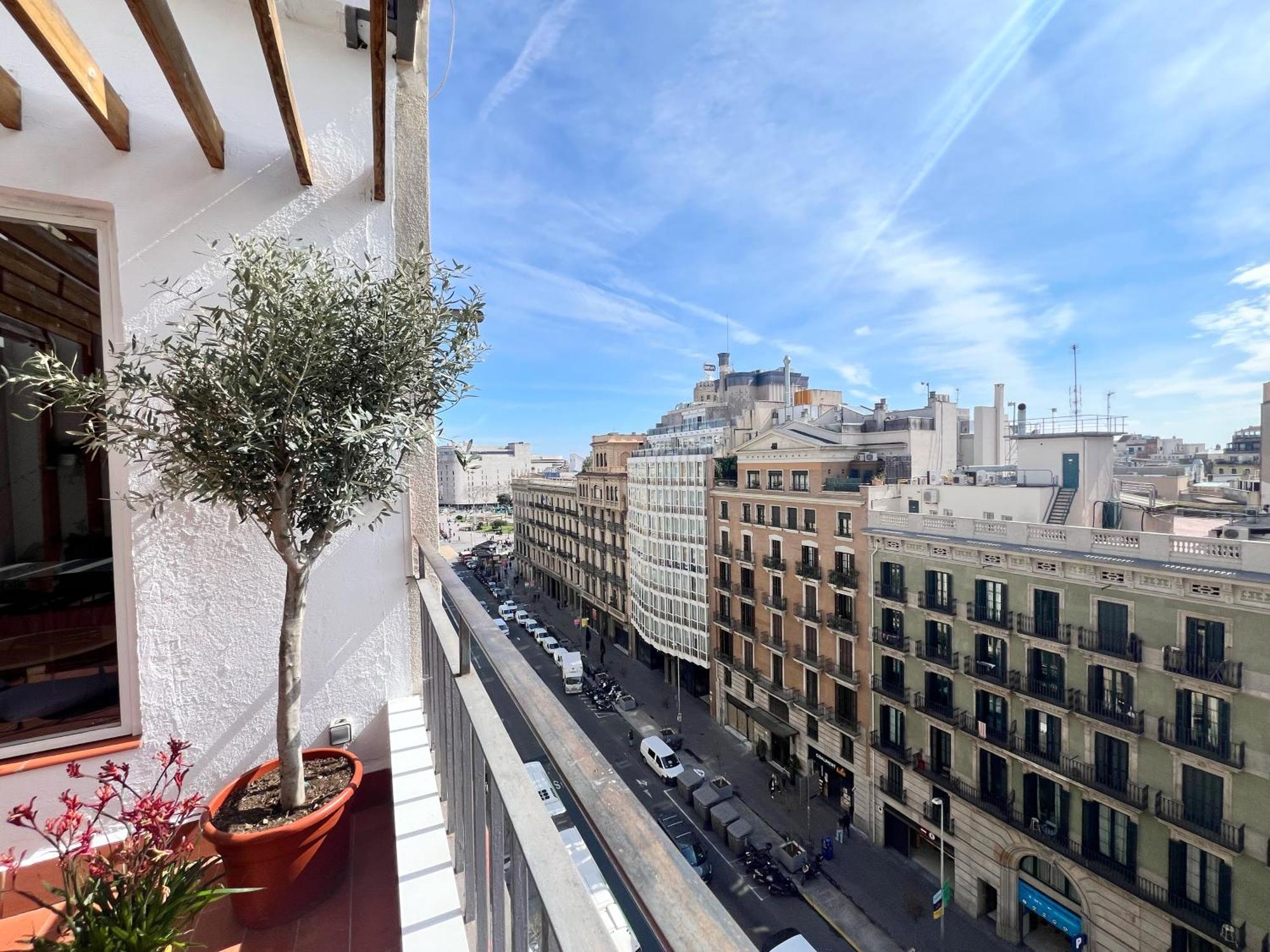 Plaza Cataluna Penthouse Apartament Barcelona