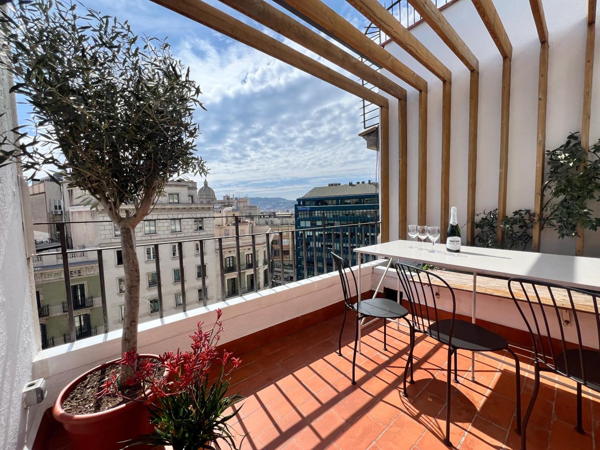 Apartament Plaza Cataluna Penthouse *
